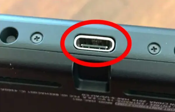 Nintendo USB C port