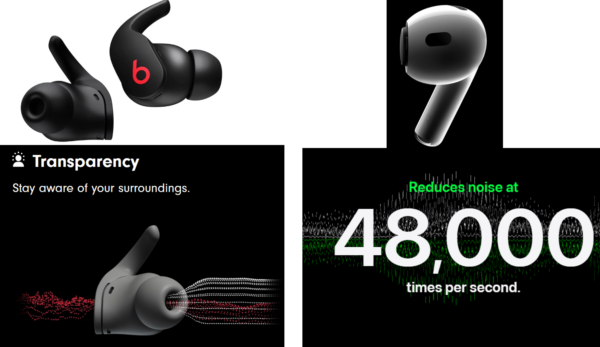 Beats Fit Pro Vs Airpods Pro Transparency