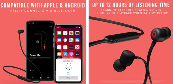Beats Flex Features