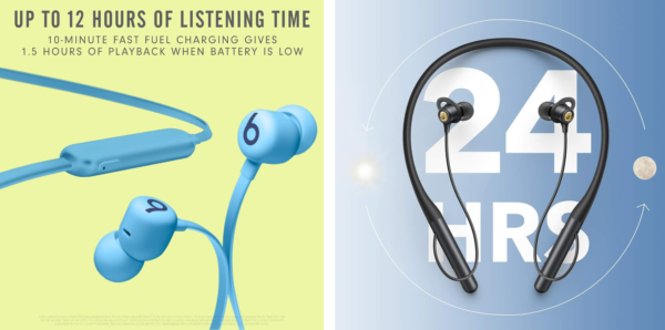 Beats Flex vs Anker Soundcore Life U2 Battery