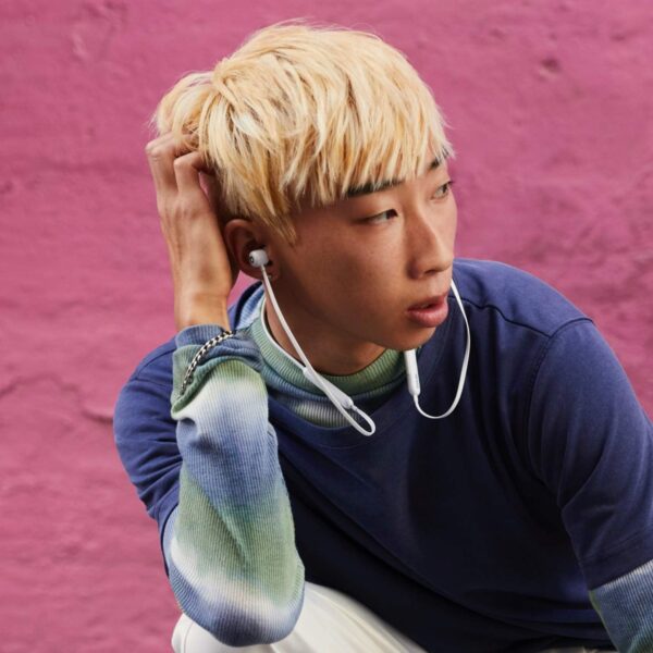Beats Flex Wearing