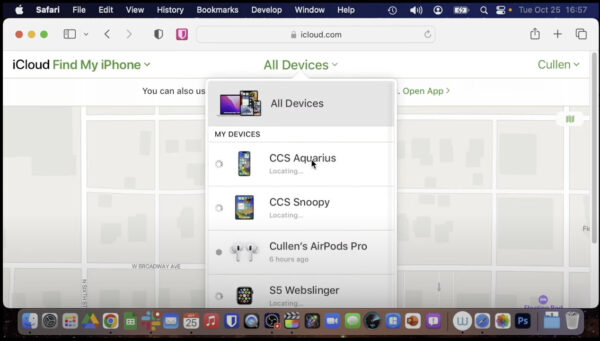 iCloud Find Beats Beat Fit Pro