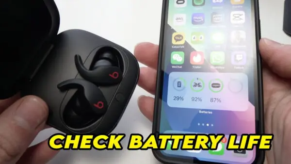 How to Check Beats Fit Pro Battery