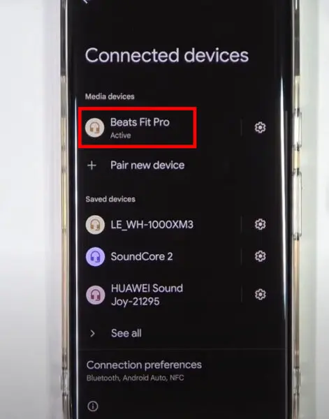 Beats Fit Pro Android Pairing