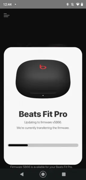 Beats Fit Pro update