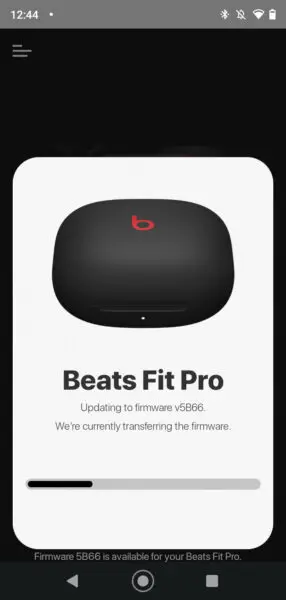 Update Beats Fit Pro