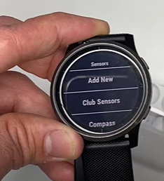 Garmin Watch Add new
