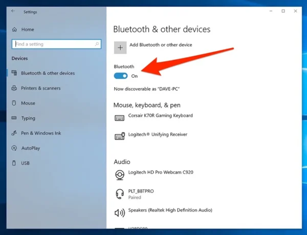 Windows PC Bluetooth