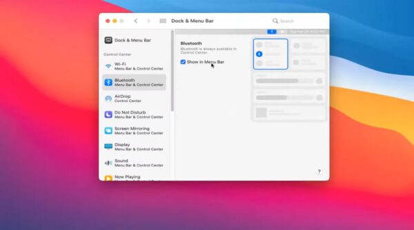 mac bluetooth icon