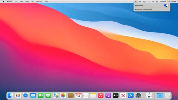 mac bluetooth turn on