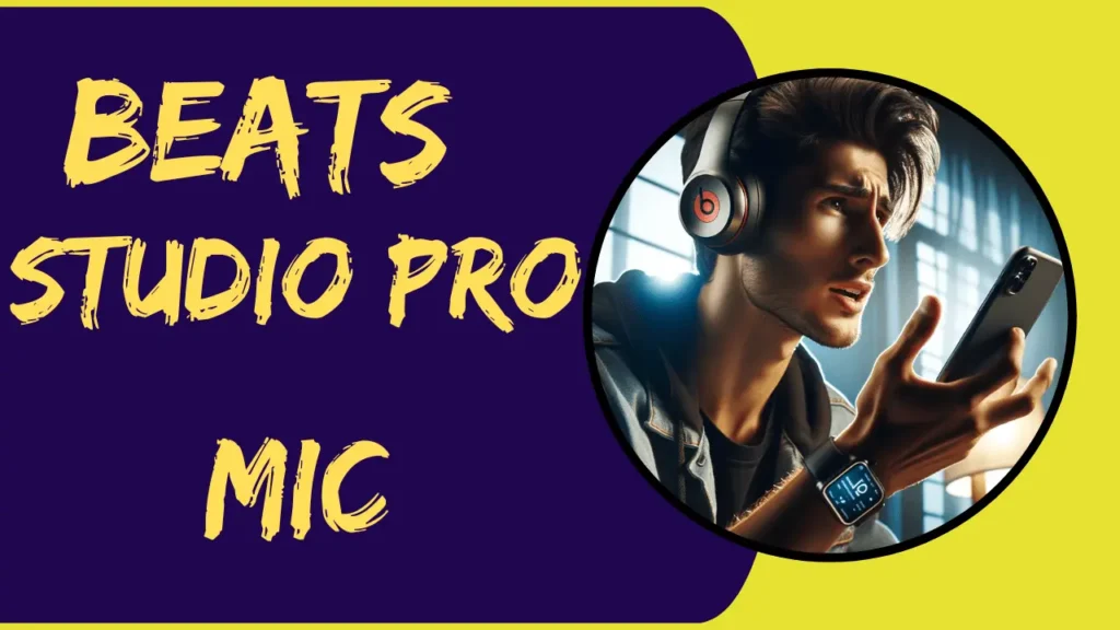 Beats Studio Pro Microphone